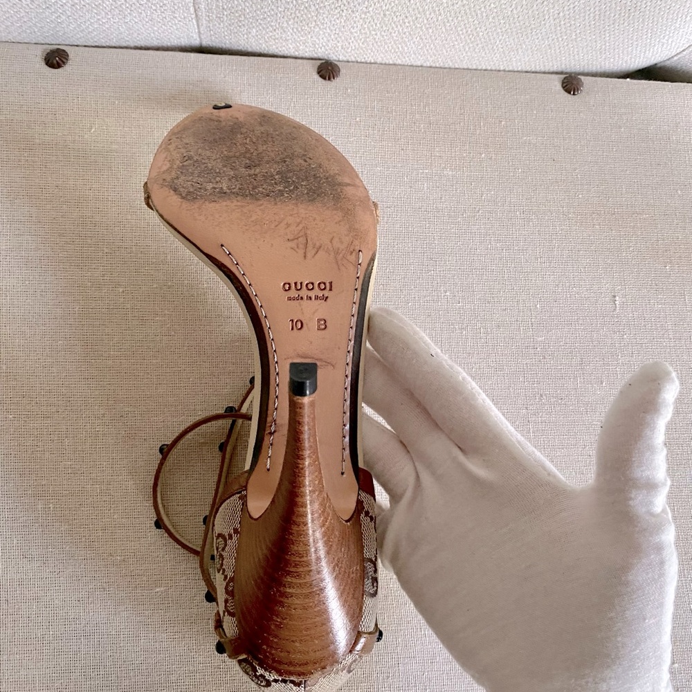 ❌❌SOLD ❌❌Gucci Strappy Shoes - Picture 6 of 9